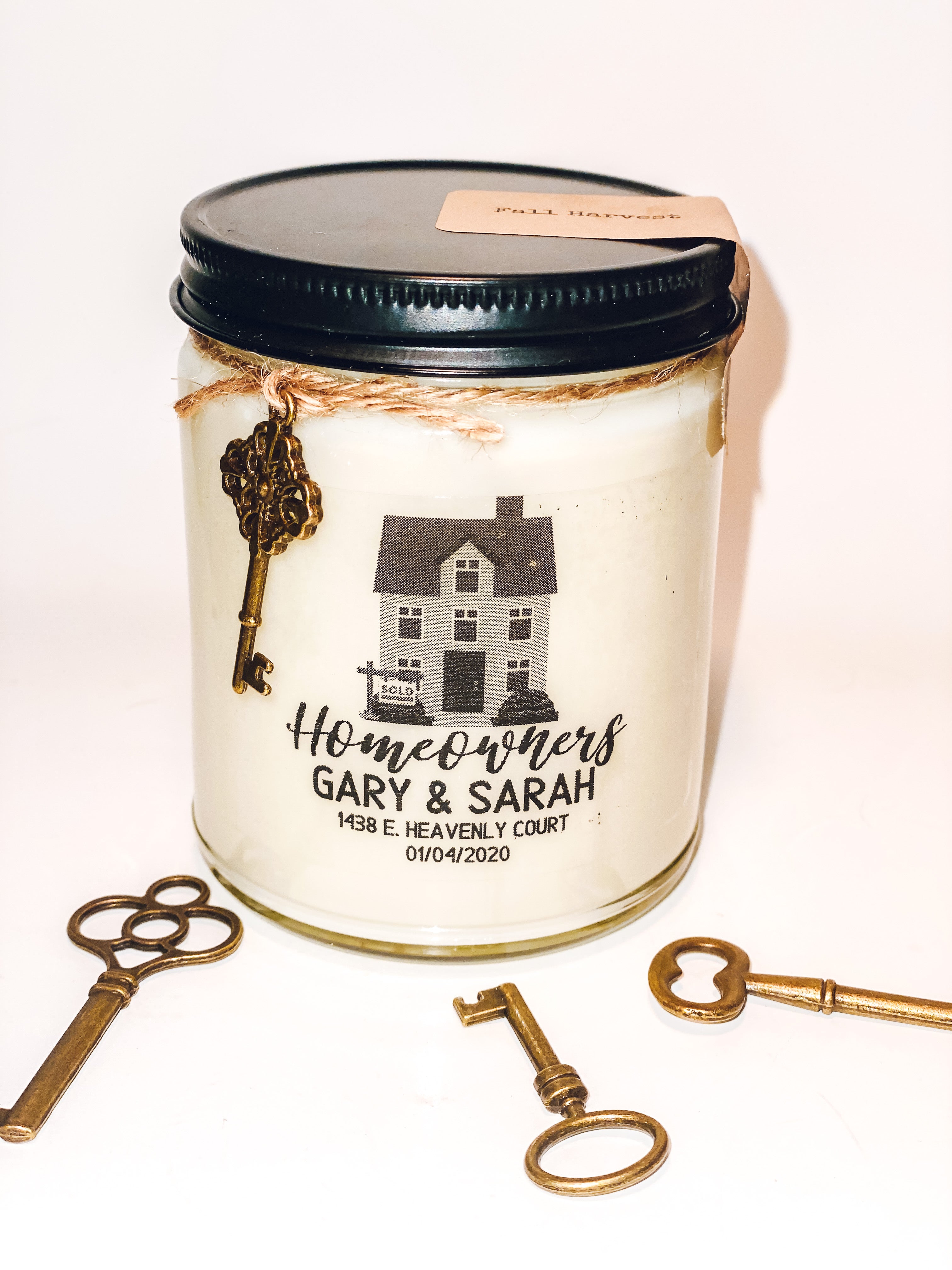 Personalized Business Candle - Realtor Box - Redemption Candle Company
