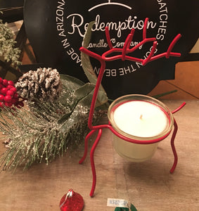 Reindeer Votive Candle - Redemption Candle Company